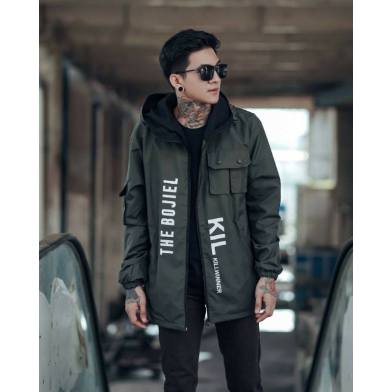 Casual jaket/CJ/salviohexia/cogoule wolv mothbless genious jaket pria Parka jaket outdoor thebojiel