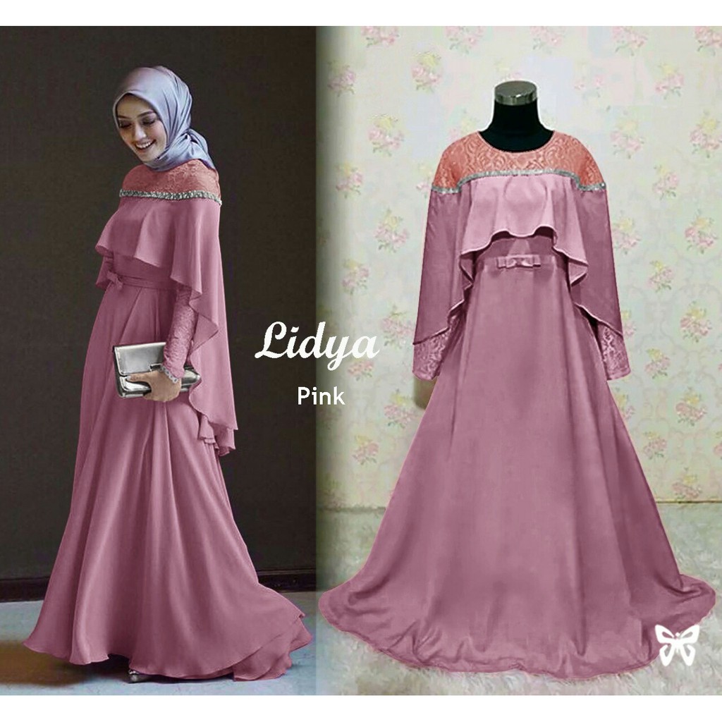 HOPYLOVY - Maxi Dress Pesta Lydia