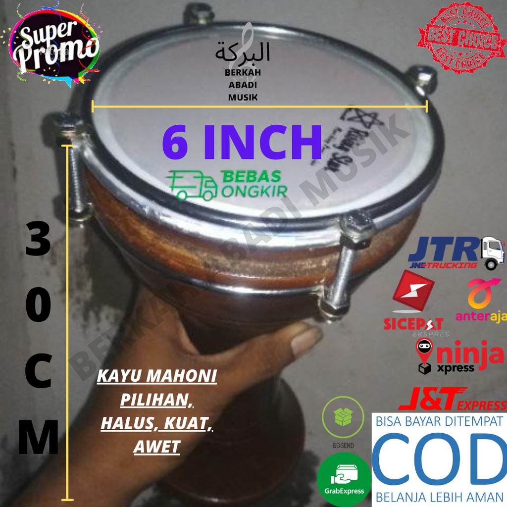 tumbuk marawis anak 6 inch dumbuk pinggang tumbuk anak dumbuk anak tumbuk darbuka dumbuk marawis