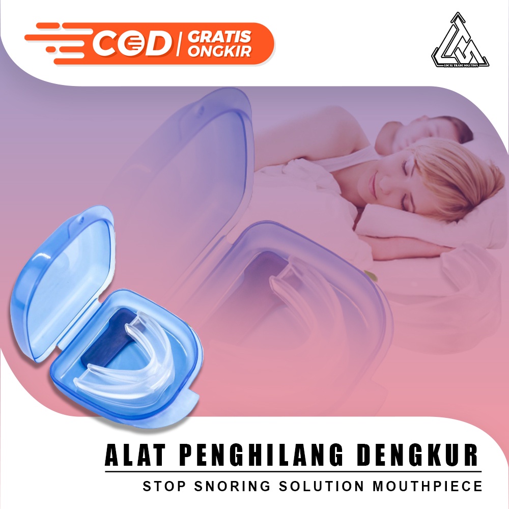 Alat Anti Ngorok Penghilang Dengkur Stop Snoring Solution Mouthpiece