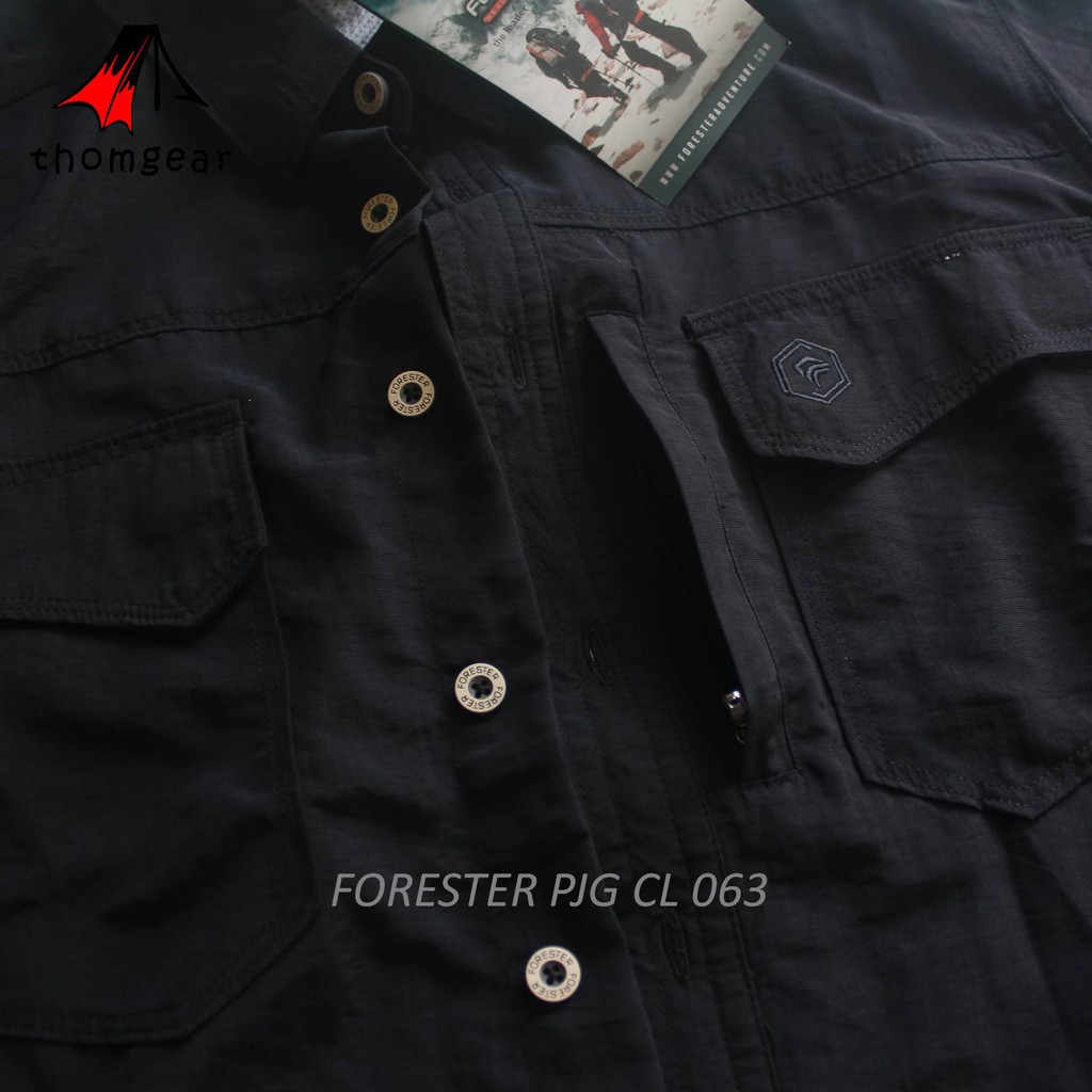 Thomgear Kemeja Pdl Outdoor Forester Ci 063 Quickdry Kemeja Pdl - Long Arms Thomgear