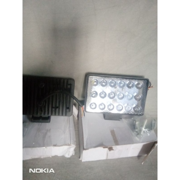 lampu tembak/sorot 54watt 18mata 12/24 vol