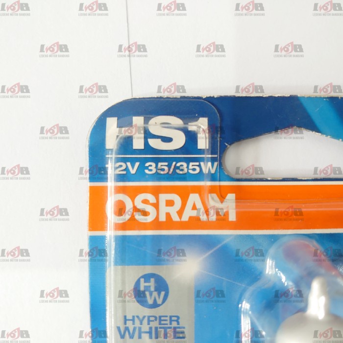 Osram Lampu Depan Halogen Blue Hyper HS1/H4 12V 35/35W Vixion Byson