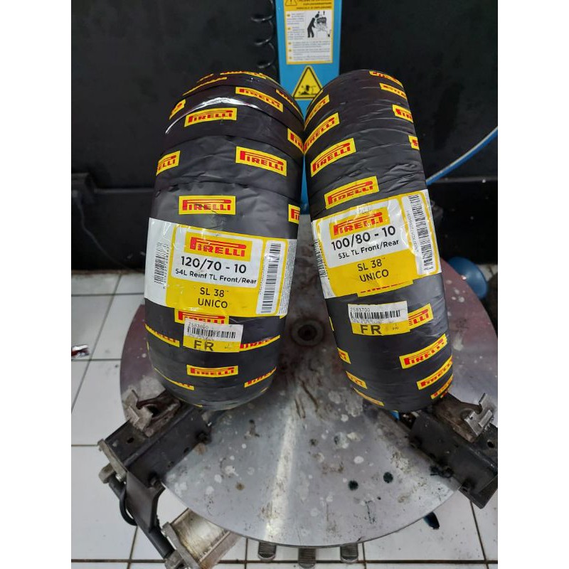 Ban Pirelli Sl38 Unico Untuk Piaggio Zip Dan Cymco