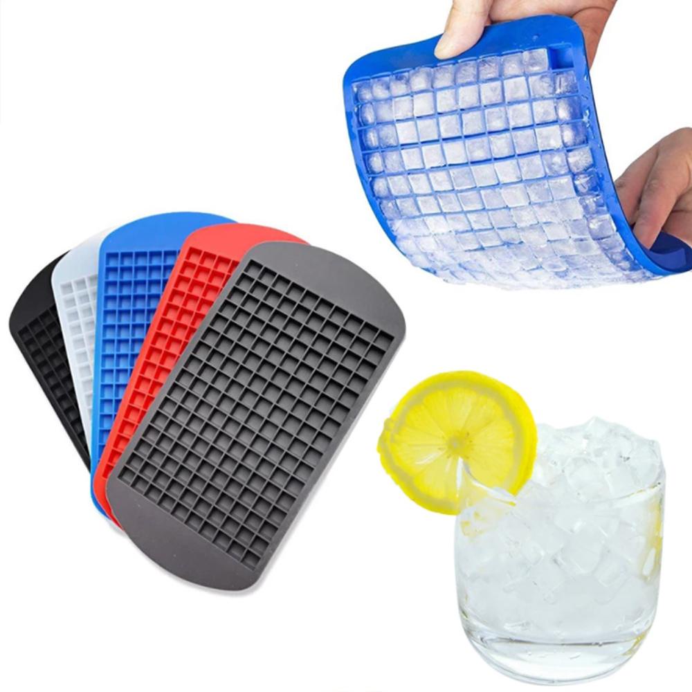 Preva Ice Cube Tray Aksesoris Dapur 160kisi Silikon Food Grade Ice Maker