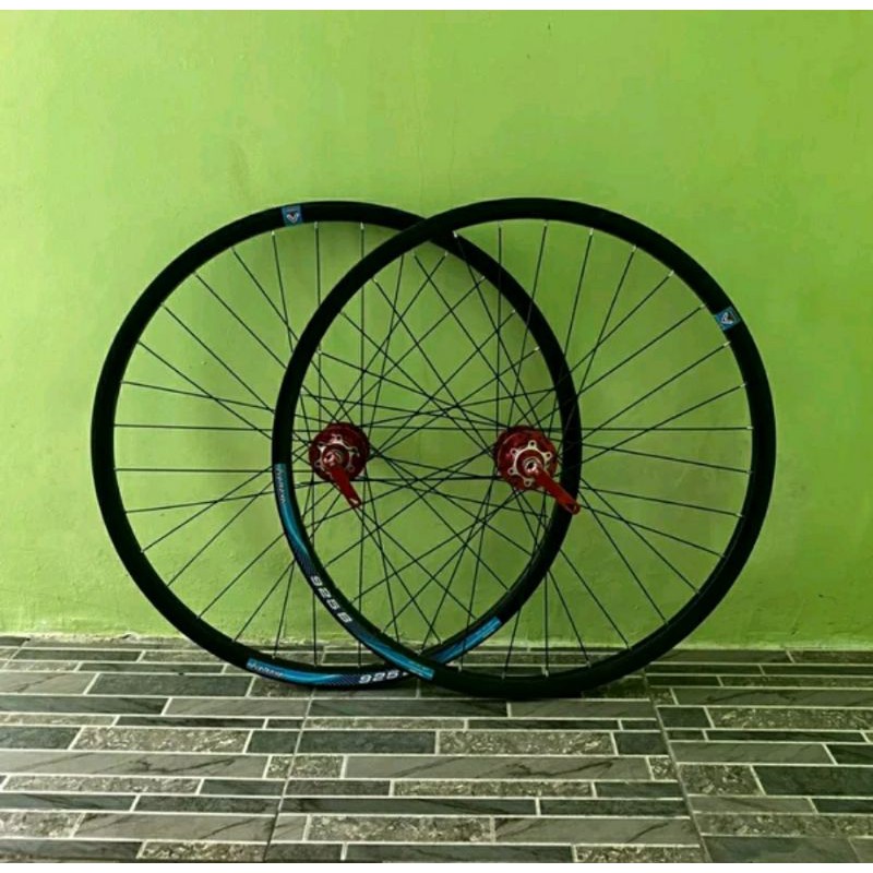 Wheelset 26 jangkrik - velg 26 jangkrik - velg mtb - velg 26 - velg sepeda mtb wheelset sepeda 26