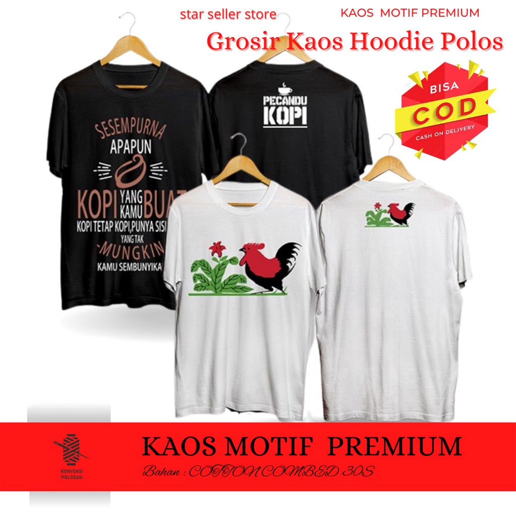 KAOS PRIA KAOS COFFE ORIGINAL DISTRO BAHAN FULL COTTON 30S BUKAN SPANDEX UNISEX KAOS FULL KAOS COWOK KOPI Kopi Fun Corner Ngopi Inspirasi