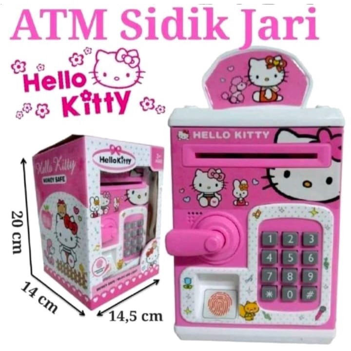 Makassar Celengan Anak / ATM Anak / BRANKAS ATM MINI CELENGAN ANAK TERBARU