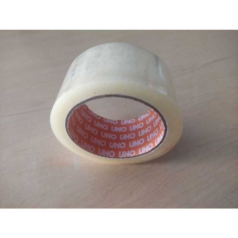 Lakban Bening Tape UNO 90yard/48MM