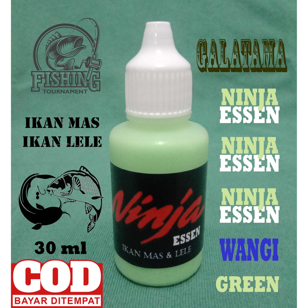 ESSEN NINJA 30 ml Umpan Pancing ikan Mas dan Lele