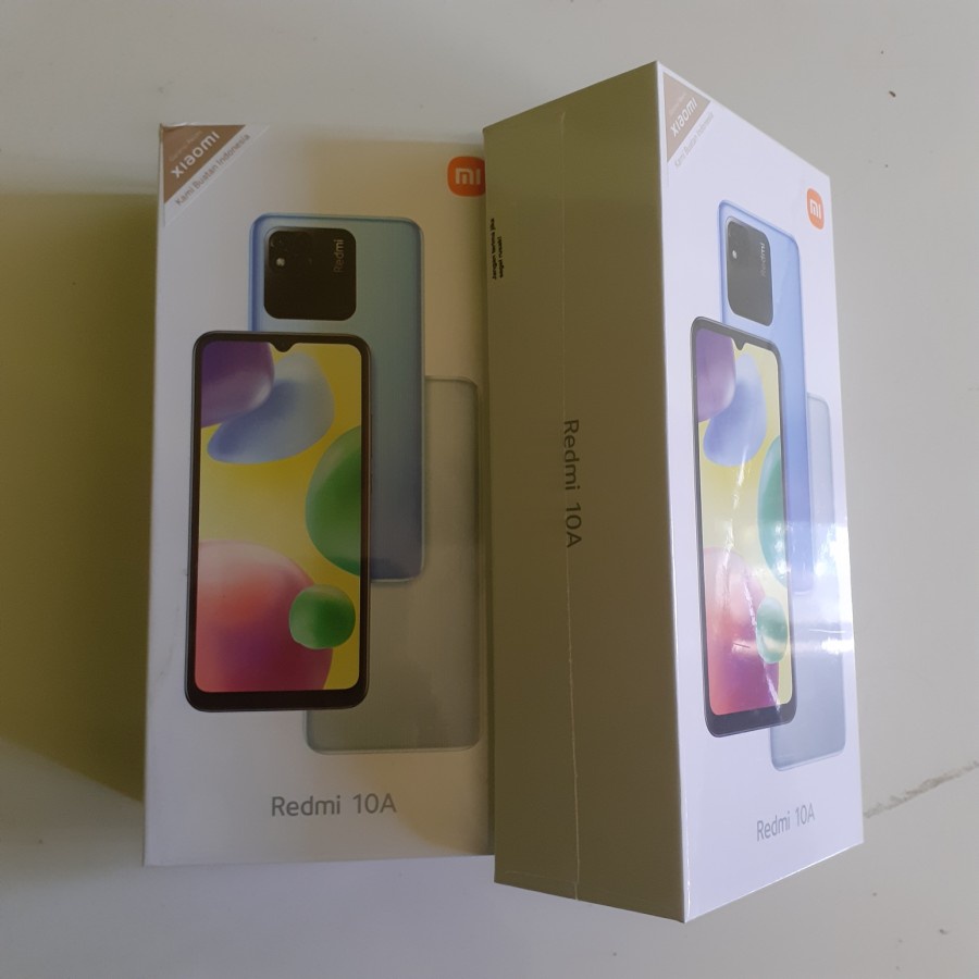 HP Xiaomi Redmi 10A 3/32GB baru masih segel Ram 3GB Internal 32GB