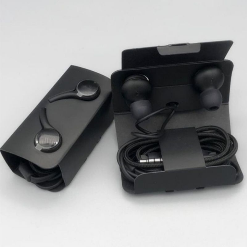 Headset AKG Samsung S10 S10+ Original Handsfree Earphone Samsung AKG-hitam
