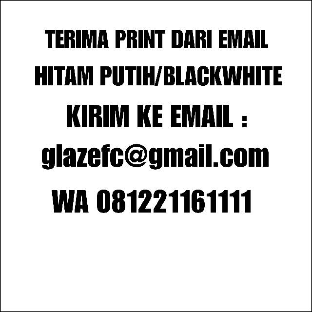 Print dokumen dari email print hitam putih