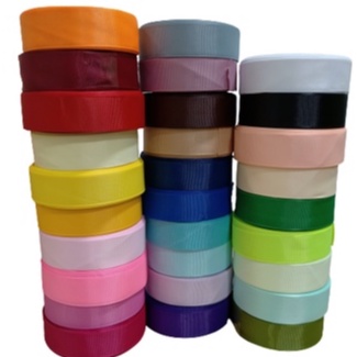 

Pita Gross Grain Polos 1 inch 2,5 cm per Roll Pita Grossgrain Pita Kado Pita suvenir