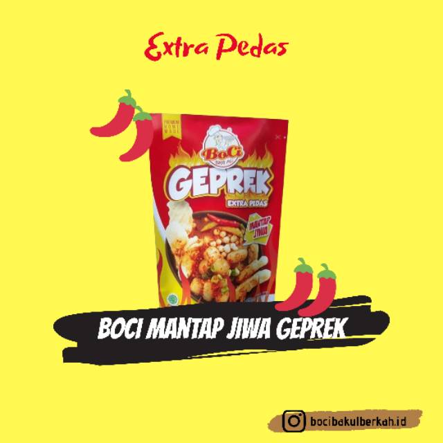 

Baso Aci (Boci) Mantap Jiwa Geprek