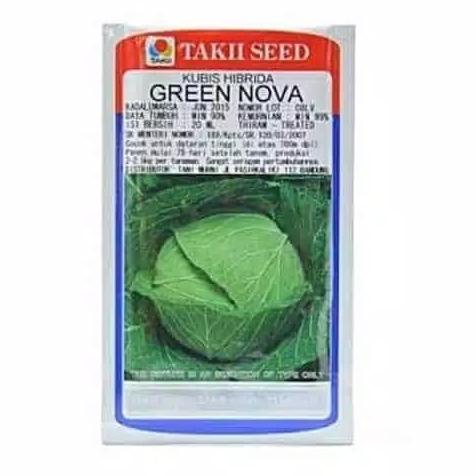 Bibit Kubis Takii Green Nova - 20 Ml