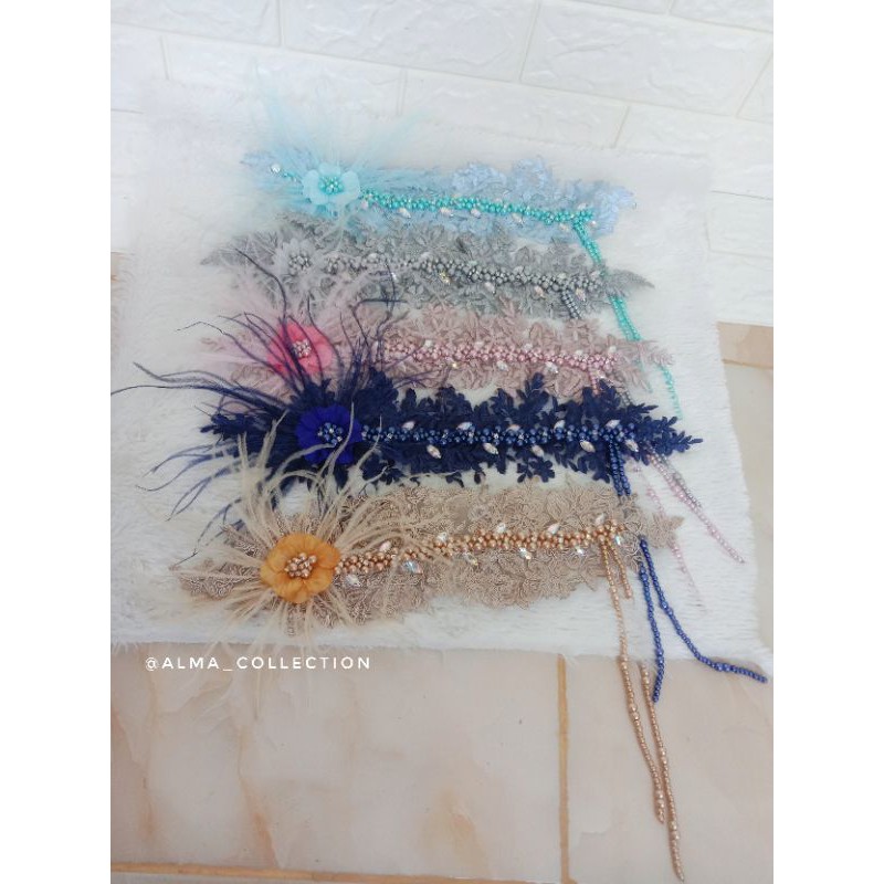 headpiece juntai bulu