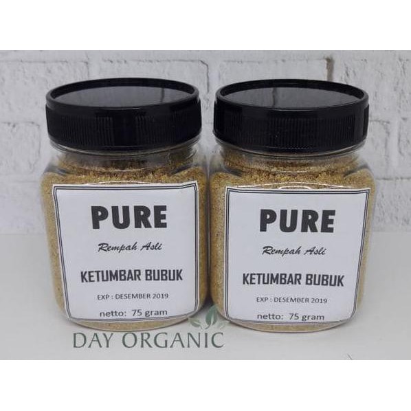 

BERKUALITAS! PURE CORIANDER GROUND/KETUMBAR BUBUK 75 GR
