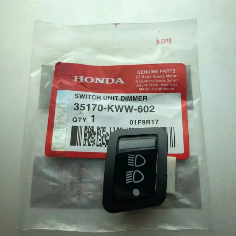 tombol dim 3 saklar honda beat scoopy fi vario 125