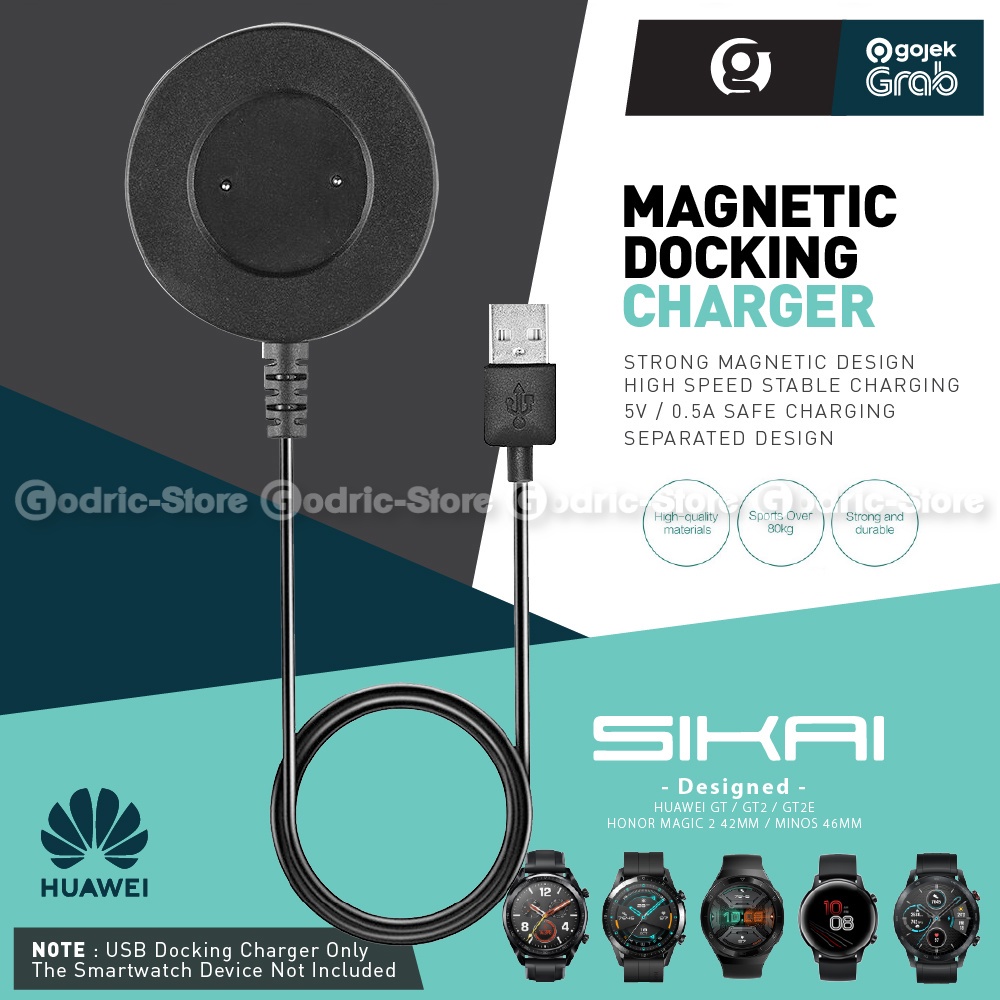 SIKAI Original Dock Portable Charger for Huawei GT GT2 GT2E / Honor Magic 1 2 Minos