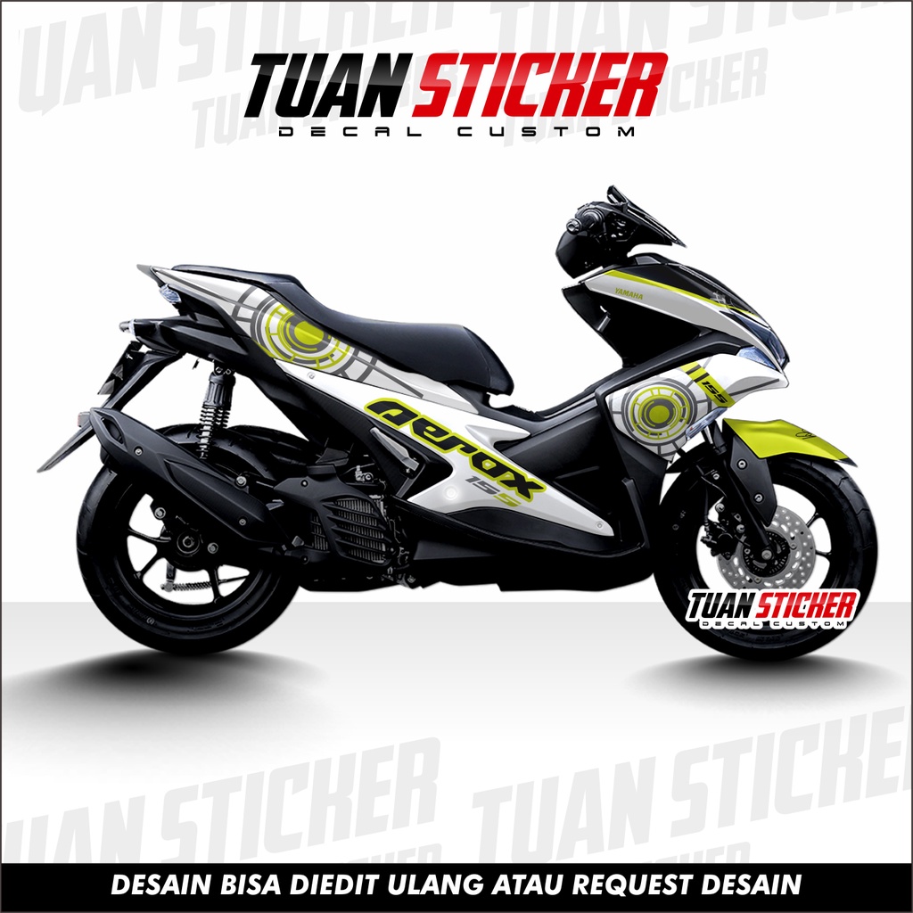 Sticker Striping Decal Aerox 155 full body Stiker aerox 155  Decal Sticker Aerox full body sunmonn
