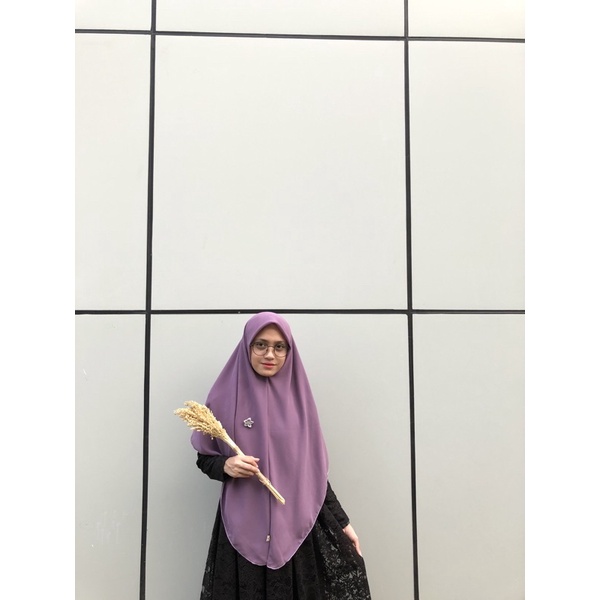 [COD] MALAYSIAN KHIMAR MATERIAL BABYDOLL ARMANY BY RURIHIJABSYARI-Taro