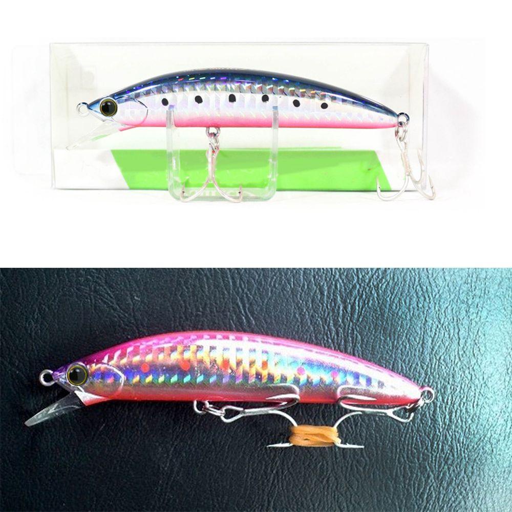 Suyo Umpan Ikan Kecil Tenggelam Multicolor Crankbaits Tackle Umpan Casting Panjang Bermanfaat