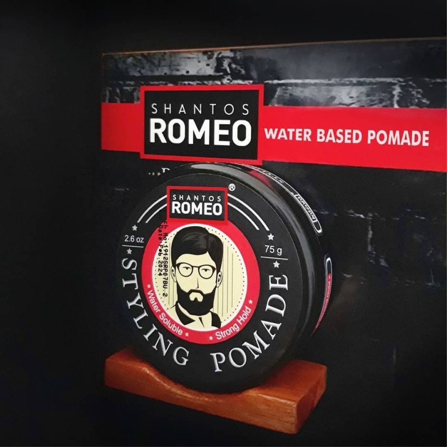 Shantos Romeo Hair Styling Pomade Waterbased 75gr