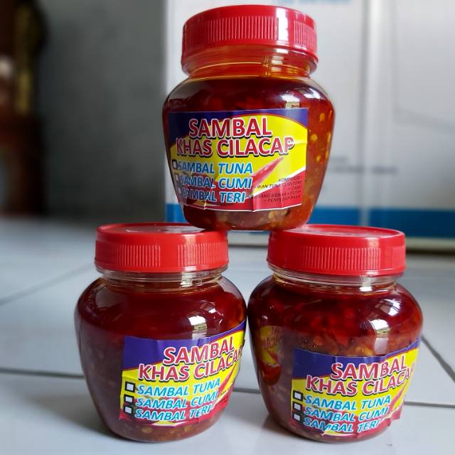 

Sambal sambel khas cilacap enak gurih nikmat tanpa pengawet
