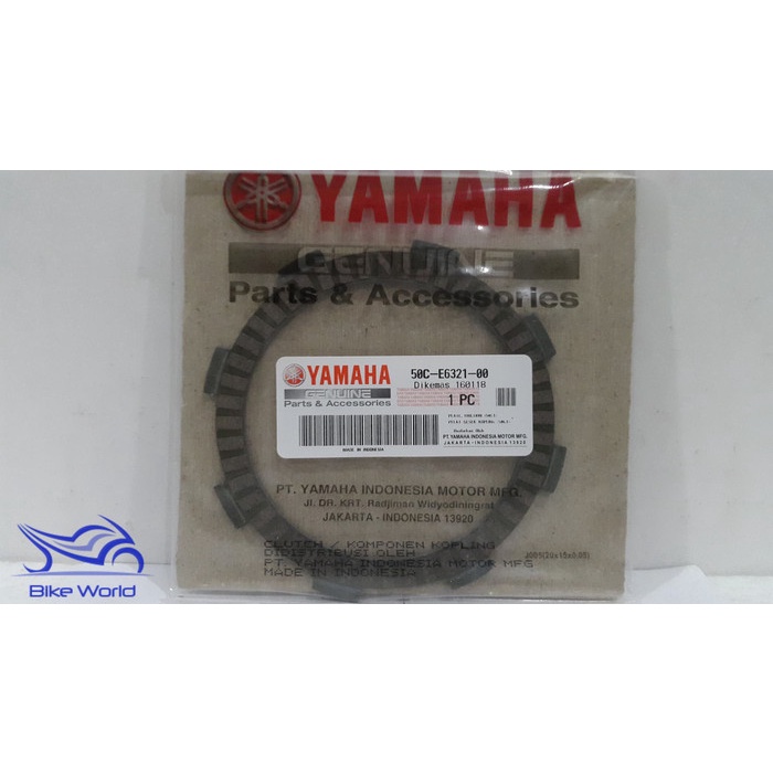 Kampas Kopling Jupiter MX New Kopling 50C-E6321-00 Yamaha Genuine Part ORIGINAL Original original