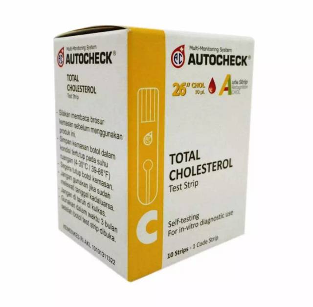 STRIP AUTOCHECK CHOLESTEROL / KOLESTROL