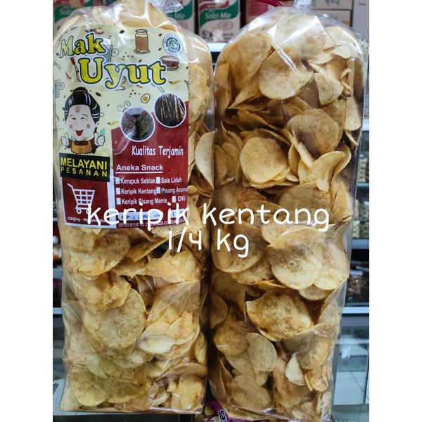 

250gr Keripik kentang 'Mak Uyut'