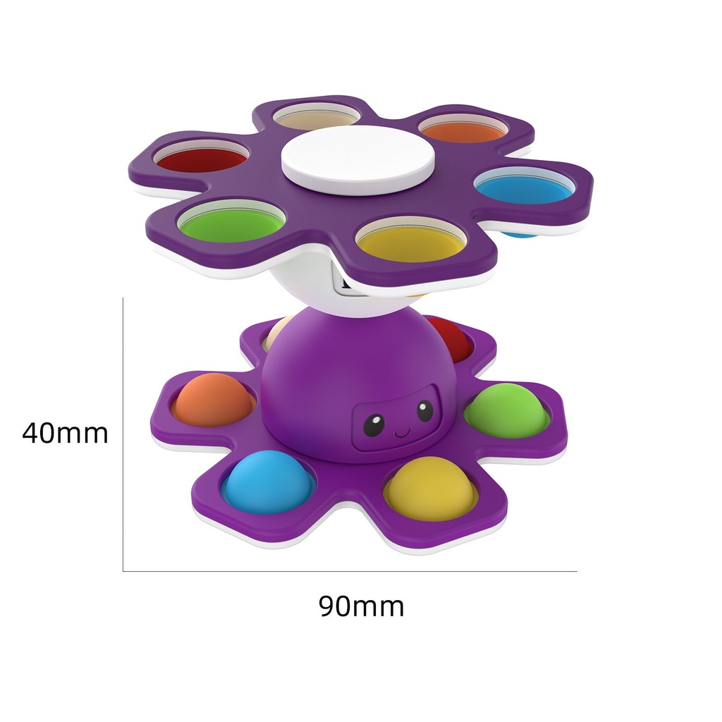 Fidget Pops Its Press Bubble Super Face-Changing Anti-Anxiety Fidget Toys Simple Dimple Popet Toy For Kids Adults Popsits