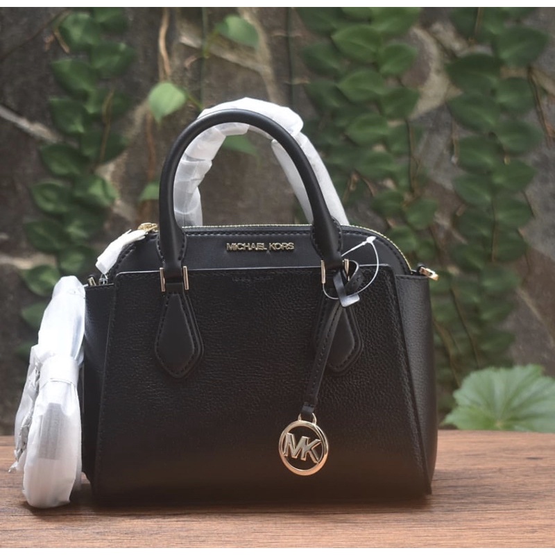 MK Daria Small Satchel 2 In 1 Black