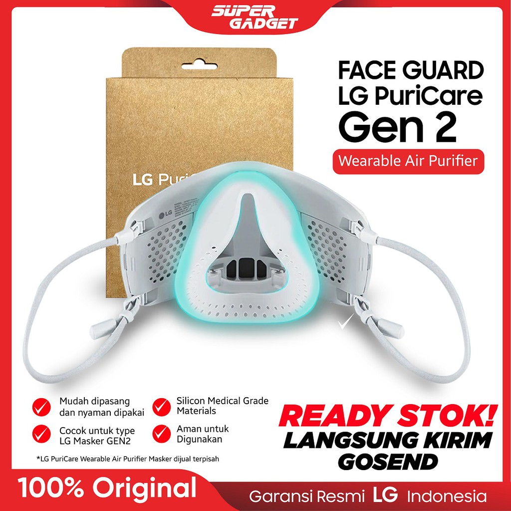 Face Guard LG Puricare Gen 2 Masker Pelindung Wajah Aksesoris Karet penyangga Masker Murah Original