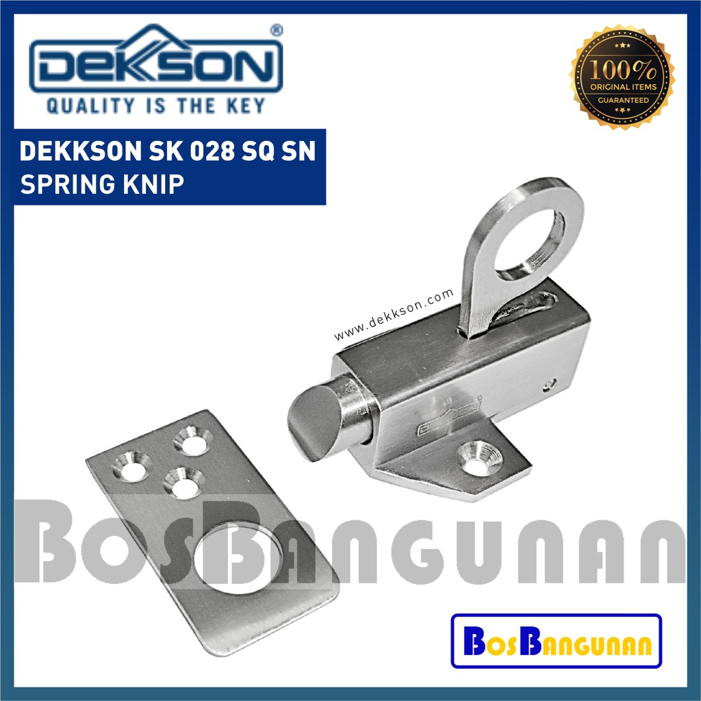 Spring Knip DEKKSON SK028 SQSN / Grendel Jendela DEKKSON SK 028 SQ / Slot Jendela