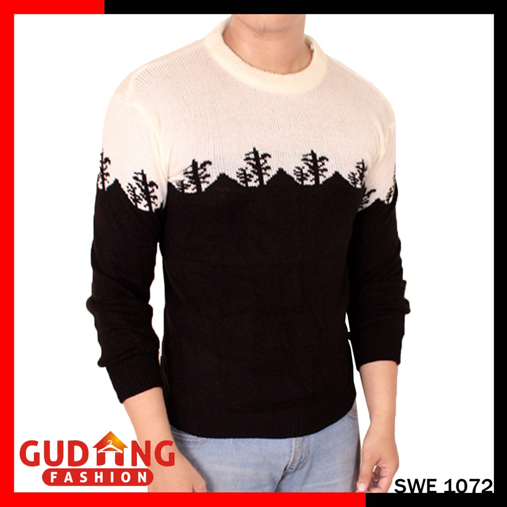 Sweater Rajut Motif Tribal - SWE 1072