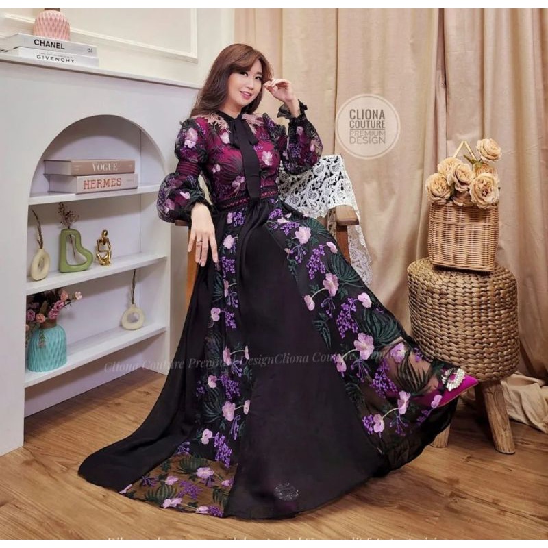 New Maxi dress cliona couture