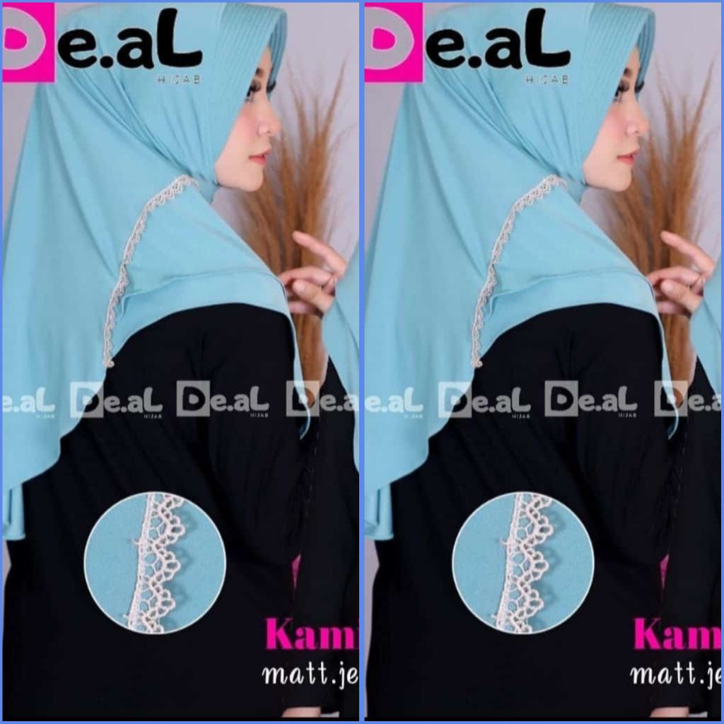 HIJAB KAMILA DE.AL JERSEY HIJAB INSTAN