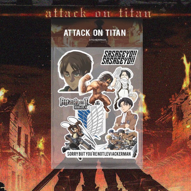 

ATTACK ON TITAN STICKER