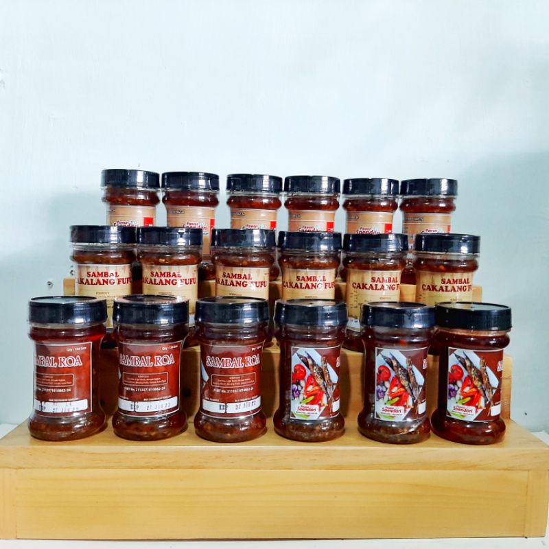 

Sambal Botol Sambal Teri Medan/Sambal Tongkol/Sambal Baby Cumi Ijo/Sambal Baby Cumi Merah/Sambal Ayam Rempah