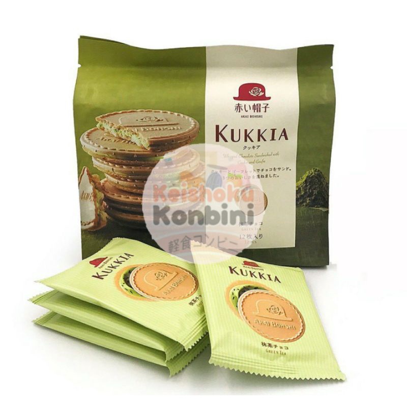 

Tivoli Kukkia Matcha Chocolate Cookies / biskuit jepang / biskuit impor / snack jepang / cemilan / biskuit / makanan impor / makanan ringan / camilanringan