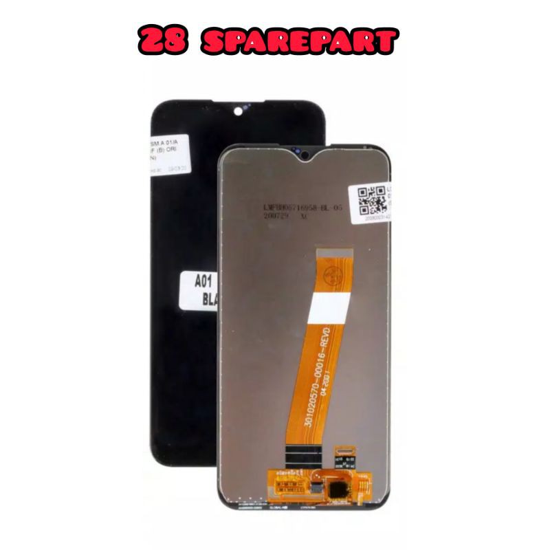 LCD FULLSET SAMSUNG A01 2020 / A015  / A015 F ORIGINAL COMPLETE ( oled 2 )