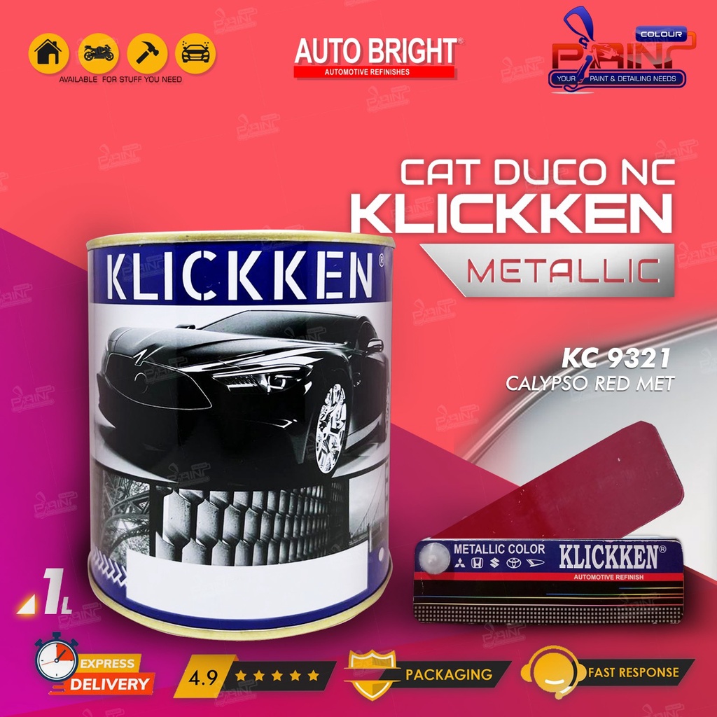 Cat Duco Metallic KLICKKEN METALLIC - KC 9321 CALYPSO RED MET