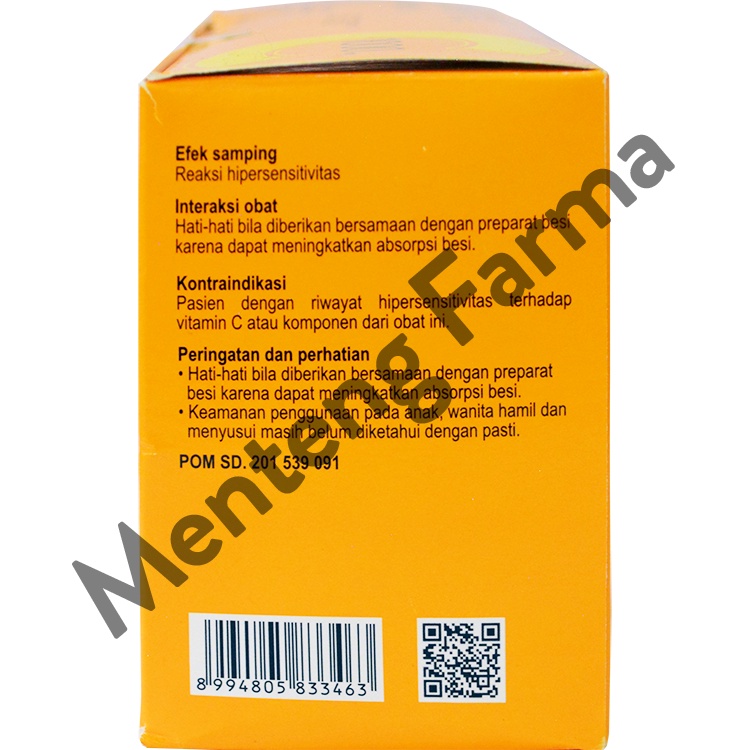 Hevit-C Vitamin C 1000 Mg 10 Kaplet - Suplemen Vitamin C