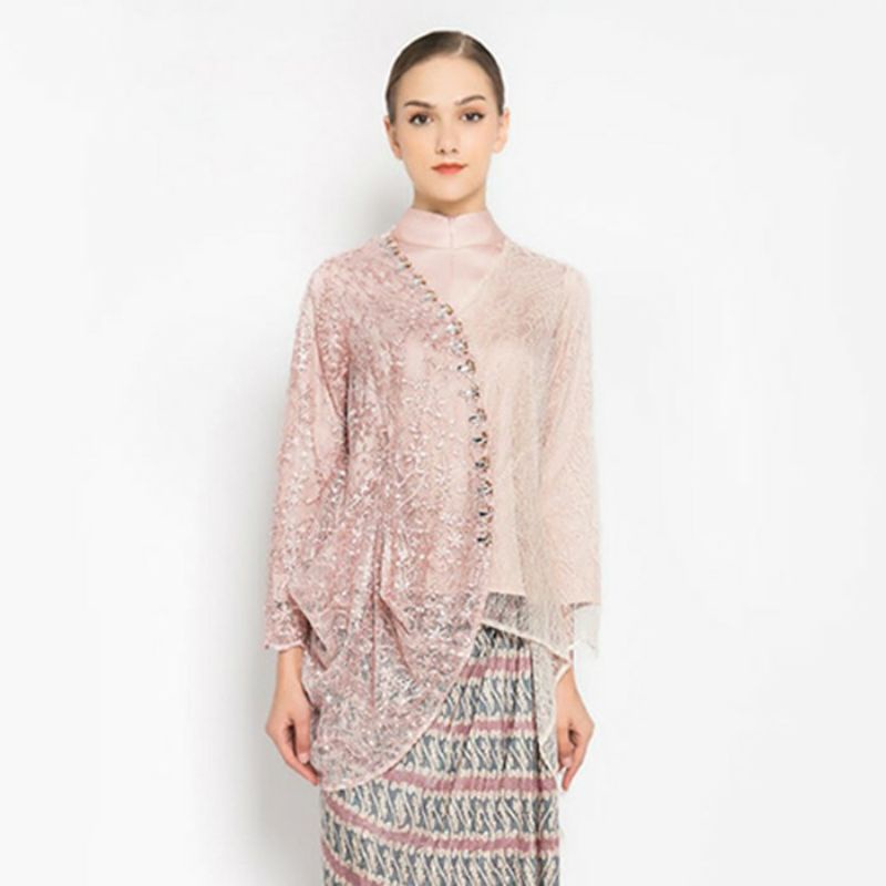 Jenni Austin - Jehan Nayla Kebaya in Nude pink ( tanpa rok )