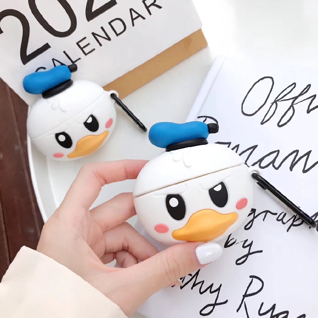 Casing Soft Case Silikon Motif Kartun Burung Camar Lucu Untuk