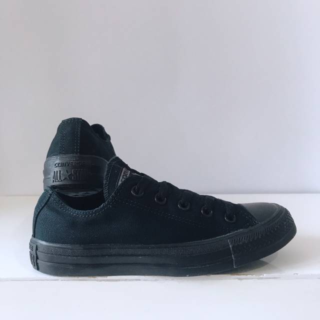 CONVERSE CT AS CANVAS OX BLACK MONOCHROME