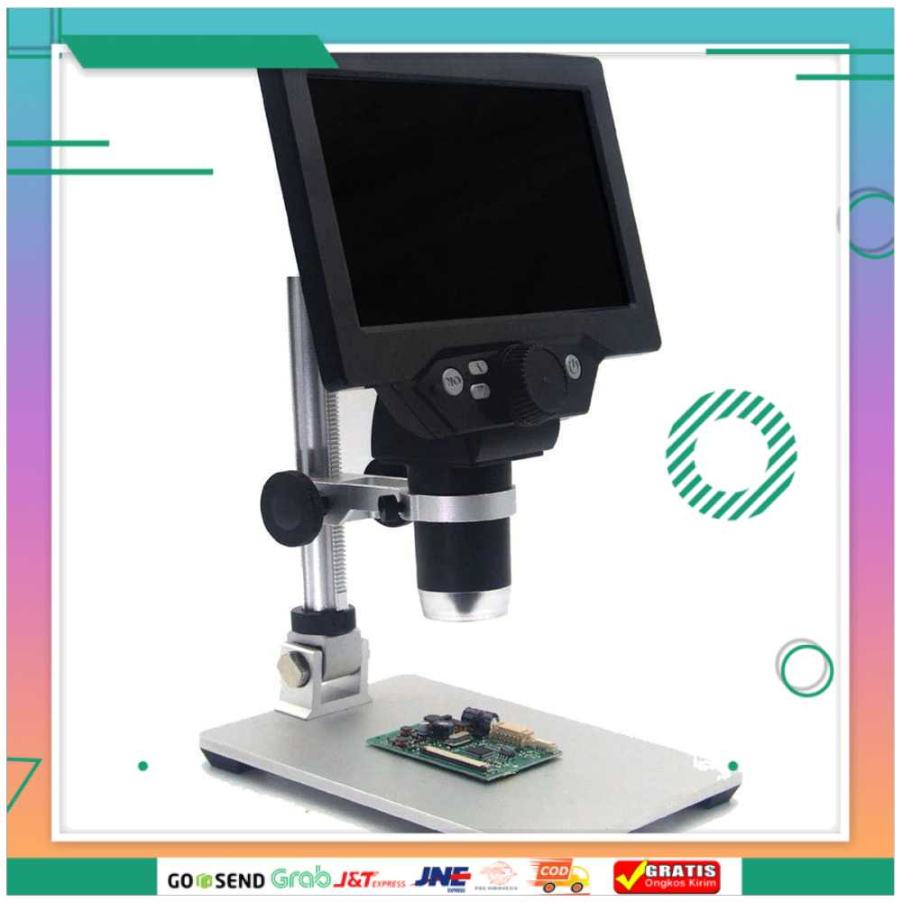(BISA COD) RCHMDSHP   Mikroskop Digital 12MP 1200X - G1200