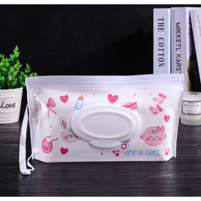 MD - Keola Tissue Pouch / Kantong Tisu Basah Kering Anak Bayi / Baby Facial